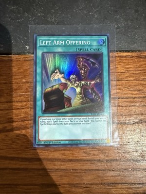 Structure Deck: Order of the Spellcasters #SR08-EN033 Left Arm Offering-image