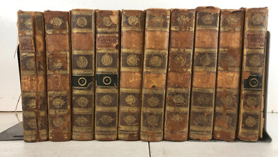 Recueil des Lettres de Madame de Sevigne 10 vol complete, 1790, french, ESet-6-image