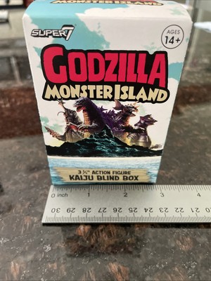 Godzilla TOHO Monster Island Action Figure SEALED KAIJU BLIND BOX 3-3/4” Super7-image