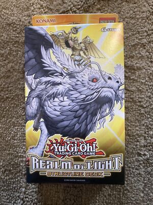 Realm of Light Structure Deck Yugioh Sealed 1st Edition New-image