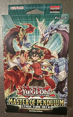 YUGIOH MASTER OF PENDULUM STRUCTURE DECK  Factory Sealed-image