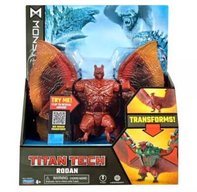 Monsterverse Godzilla Titan Tech Of Rodan - Playmates - New Figure 2023-image