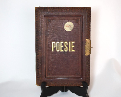 Antique German Travel Journal Trip To Spreewald Hand Script Illustrated 1880-image