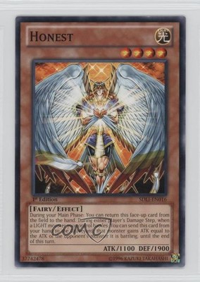 Honest 1st Ed. YuGiOh Realm of Light Structure Deck #SDLI-EN016 0g4-image