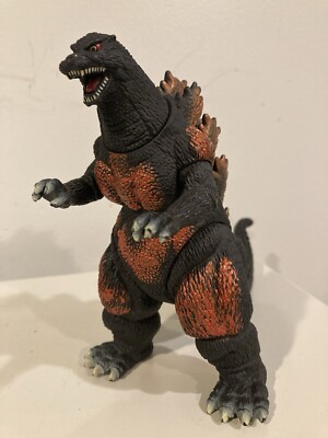 Bandai Movie Monster Series Burning Godzilla 6 Inch 2001 Action Figure Toy 1995-image