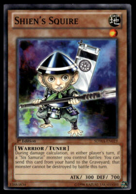 Structure Deck: Samurai Warlords #SDWA-EN019 Shien's Squire-image