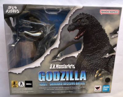S.H.MonsterArts Godzilla (1991) Shinjuku Decisive Battle Bandai Action Figure-image