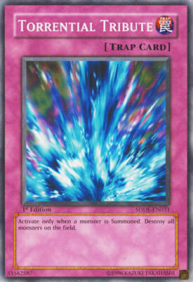 Yu-Gi-Oh! - Torrential Tribute  (SDDE-EN031) - Structure Deck Dark Emperor - NM-image