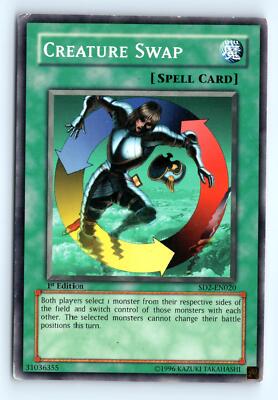 Yu-Gi-Oh Creature Swap #SD2-EN020 Structure Deck: Zombie Madness tcg LP-image