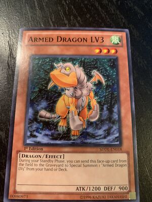 Yu-Gi-Oh! TCG Armed Dragon LV3 Structure Deck: Dragunity Legion SDDL-EN018...-image