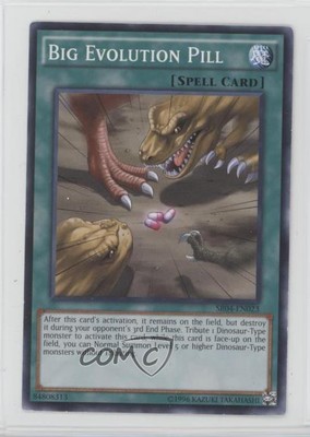 2017 Yu-Gi-Oh! Dinosmasher's Fury - Structure Deck Big Evolution Pill 6ts-image