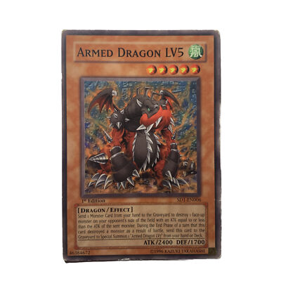 Yu-Gi-Oh! TCG Armed Dragon LV5 Structure Deck SD1-EN006 1st Edition Common-image
