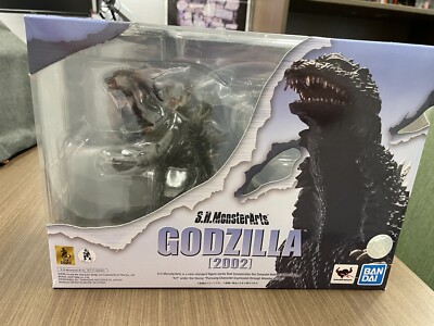 Bandai S.H.MonsterArts Godzilla (2002)  First Issue Action Figure-image