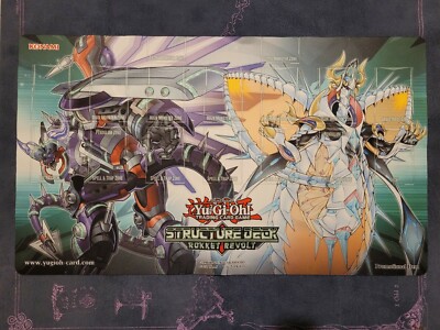 Yugioh Rokket Revolt Structure Deck Rubber Playmat-image