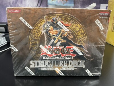 Yu-Gi-Oh! 1st Ed. Warrior’s Triumph structure deck display case - factory sealed-image