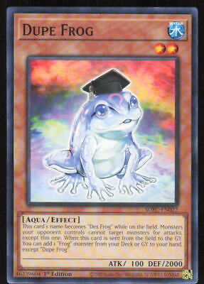 Yu-Gi-Oh TCG Structure Deck: Freezing Chains #SDFC-EN022 Dupe Frog NM-image