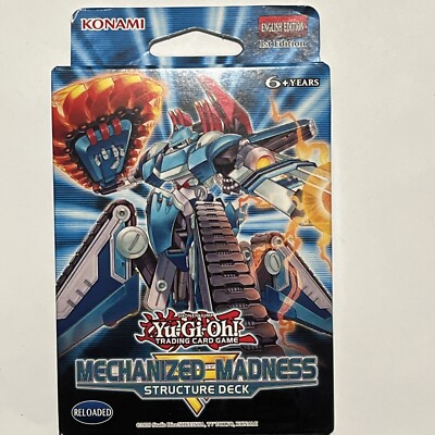 Yu-Gi-Oh! TCG Structure Deck Mechanized Madness New & Sealed 1st Edition.-image