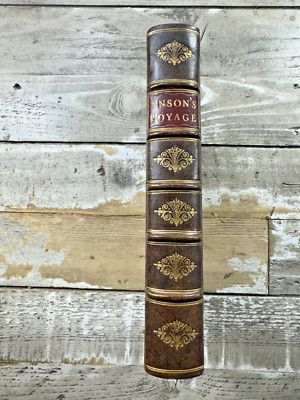 1745 Antique Travel Book 