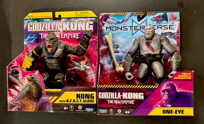 The New Empire 6” KONG w/ B.E.A.S.T. Glove & ONE EYE-(2) Action Figures Playmate-image