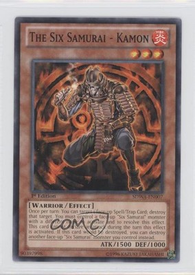 The Six Samurai - Kamon 1st Ed. YuGiOh Warlords Structure Deck #SDWA-EN007 0o3-image