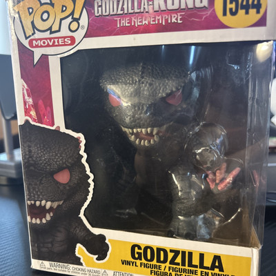 POP! VINYL SUPER 6: Godzilla vs Kong - Godzilla [New Toy] Vinyl Figure-image