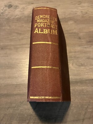 Vtg HC book, Demorest's Magazine Portrait Album-image