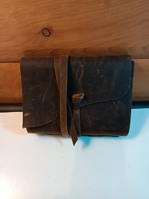 Moonster Handmade Leather Bound Journal  Lined Paper New Without Original Box -image