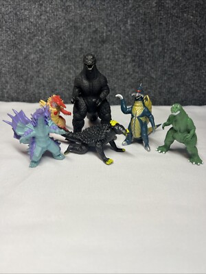 1998 Bandai Gashapon Godzilla Junior Godzilla 1968 HG 4 Anguirus Kaiju Monster-image