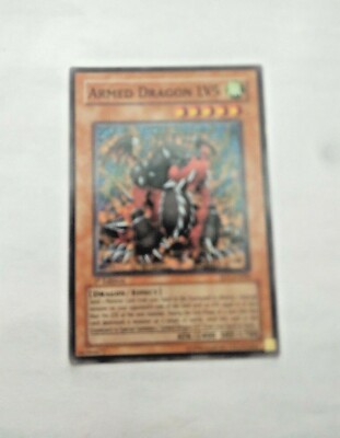 YuGiOh! Armed Dragon LV5 Structure Deck SD1-EN006 1st Edition - Premium NOS-image