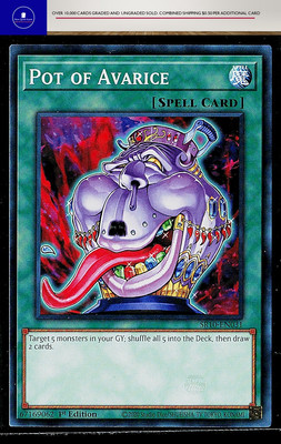 Structure Deck: Mechanized Madness Pot of Avarice #SR10-EN031-image