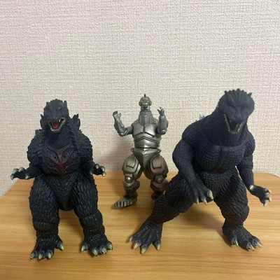 Godzilla Mechagodzilla Figure Lot - Junk Condition-image