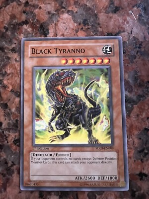 Yu-Gi-Oh! TCG Black Tyranno Structure Deck SD09-EN008 1st Edition Common-image