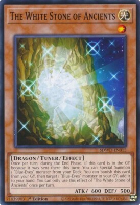 Yugioh! The White Stone of Ancients x3  SDWD-EN012 Structure Deck-image