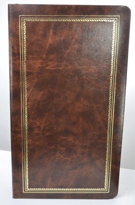 Vintage Holson XTVB-35 144 3.5x5 photos Brown Proof/Photo Album  12