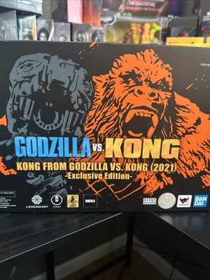 Kong Exclusive Ed. (Godzilla vs Kong 2021) - S.H.MonsterArts Action Figure NEW-image
