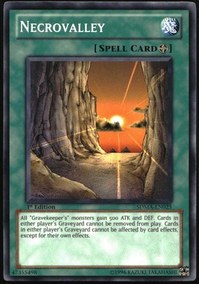 Yu-Gi-Oh! - Marik Structure Deck Necrovalley 2010 SDMA-EN025 1st Edition-image