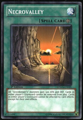 Yu-Gi-Oh! - Marik Structure Deck Necrovalley 2010 SDMA-EN025 1st Edition-image