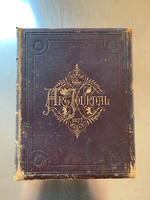 The ART JOURNAL for 1877 . VOL 3 NY APPLETON & CO.  Articles & Engravings Galore-image