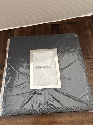 Creative Memories 12x12 Scrapbook Album BLACK Window Leatherette Frame Cover-image