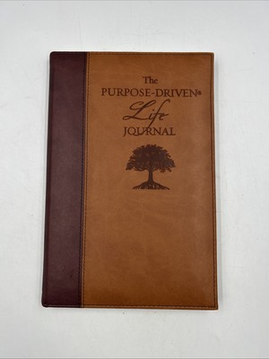 The Purpose Driven Life Deluxe Journal Leather Bound By Warren, Rick-image