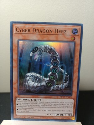 Yu-Gi-Oh! TCG Cyber Dragon Herz Structure Deck: Cyber Strike SDCS-EN009 NM-image