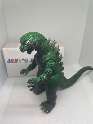 Vintage 1985 Godzilla Imperial Toho Co. Toy 6” Action Figure Monster Creature-image