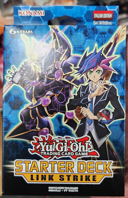 2017 YUGIOH 1ST ED LINK STRIKE STRUCTURE DECK FACTORY SEALED NEW-image