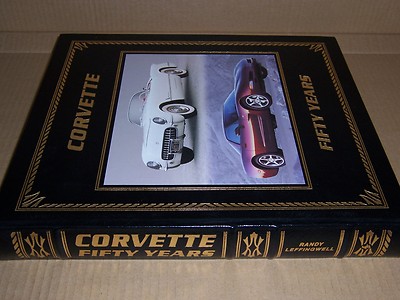 easton press CORVETTE FIFTY YEARS - Randy Leffingwell-image