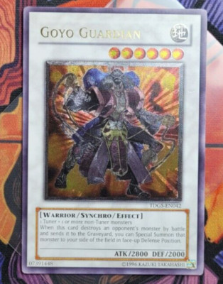 Goyo Guardian TDGS-EN042 UTR Ultimate Rare	Yugioh Card English-image