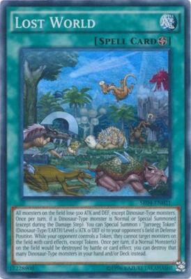 Yugioh! LP Lost World - SR04-EN021 - Super Rare - Unlimited Edition Lightly Play-image