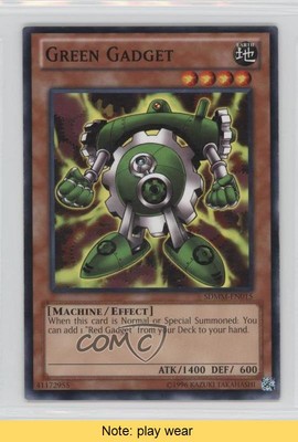 Green Gadget Unlimited YuGiOh Machina Mayhem Structure Deck #SDMM-EN015 READ 0g4-image