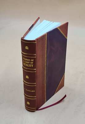 Diaries Of A Lady Of Quality From 1797 To 1844 1864 [Leather Bound]-image