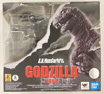 S.H.MonsterArts GODZILLA GODZILLA 1954 Action Figure Bandai From JPN  -image