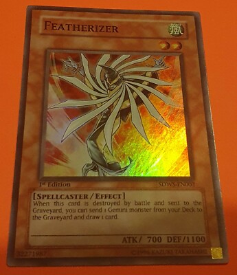 Featherizer - 1st Edition Super Rare - Warrior's Strike Structure Deck- YGO-image